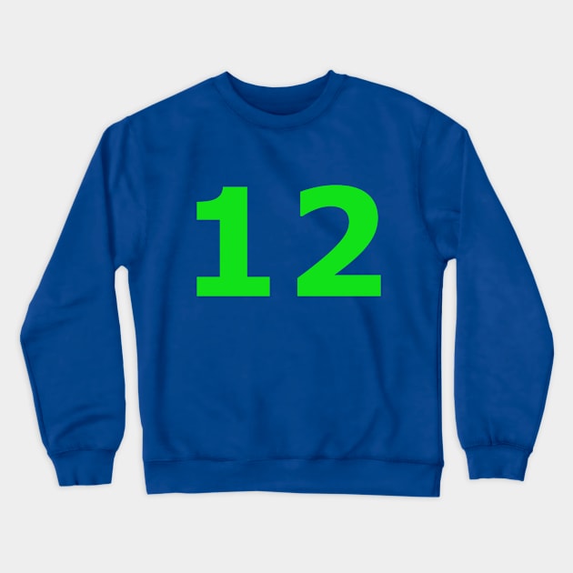 12th Man Crewneck Sweatshirt by Quarantique